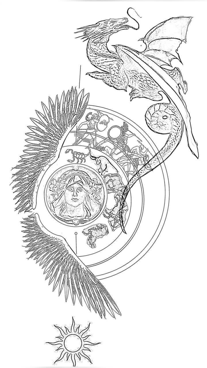 Fine Line x Linework x Neo Mythological