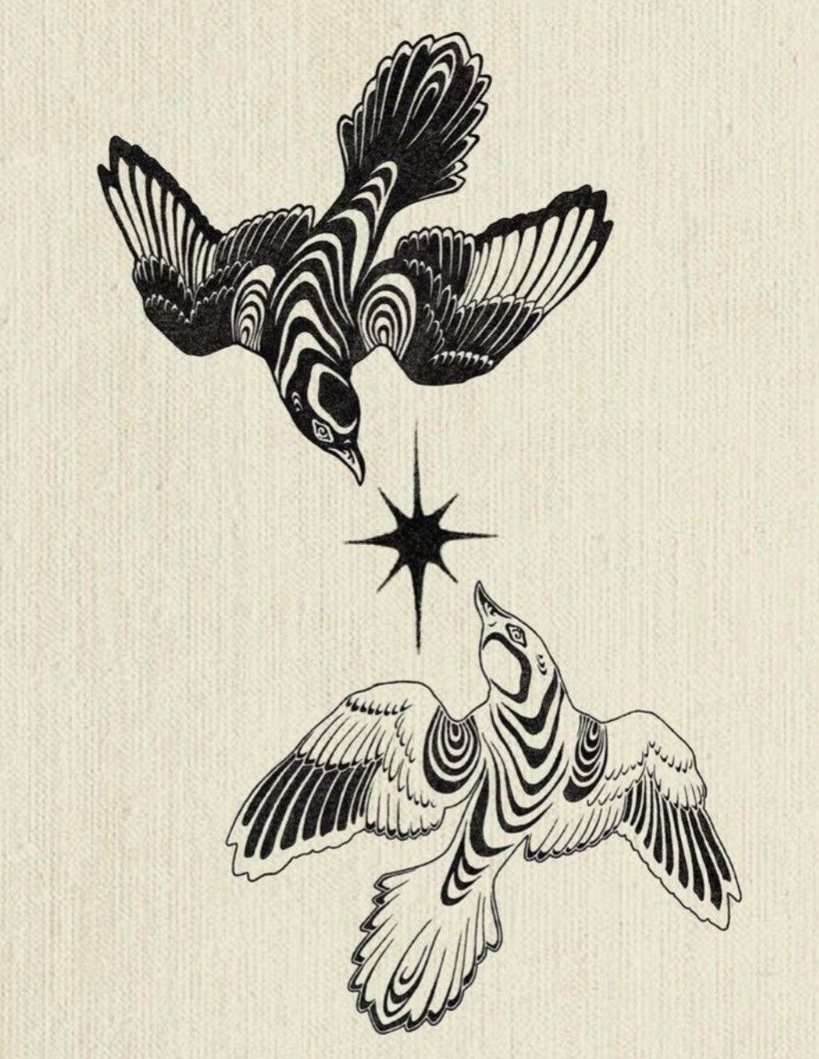 Neo Traditional Graphic Blackwork